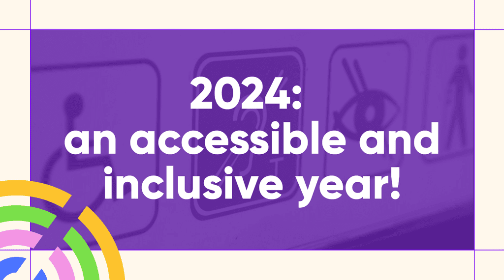 image with title : accessible and inclusive year
