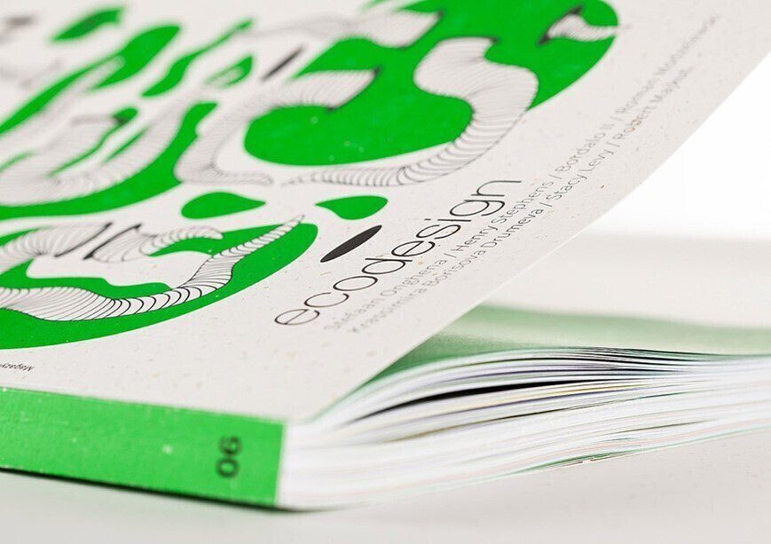 photo d'un livre sur l'éco-design