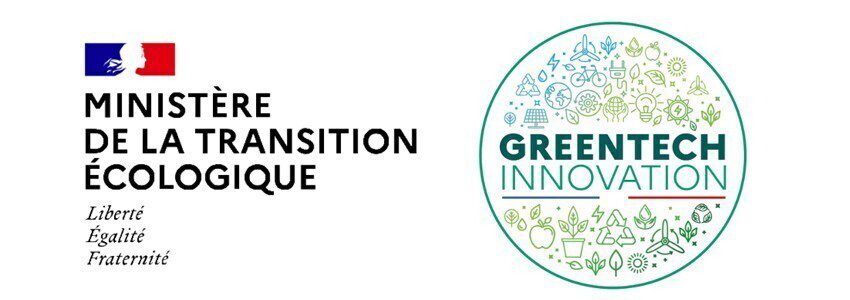 Logo du gouvernement et de la certification greentech innovation